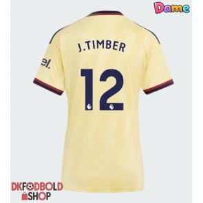 Arsenal Jurrien Timber #12 Tredje trøje Dame 2026-27 Kort ærmer Arsenal Jurrien Timber #12 Tredje trøje Dame 2026-27 Kort ærmer
